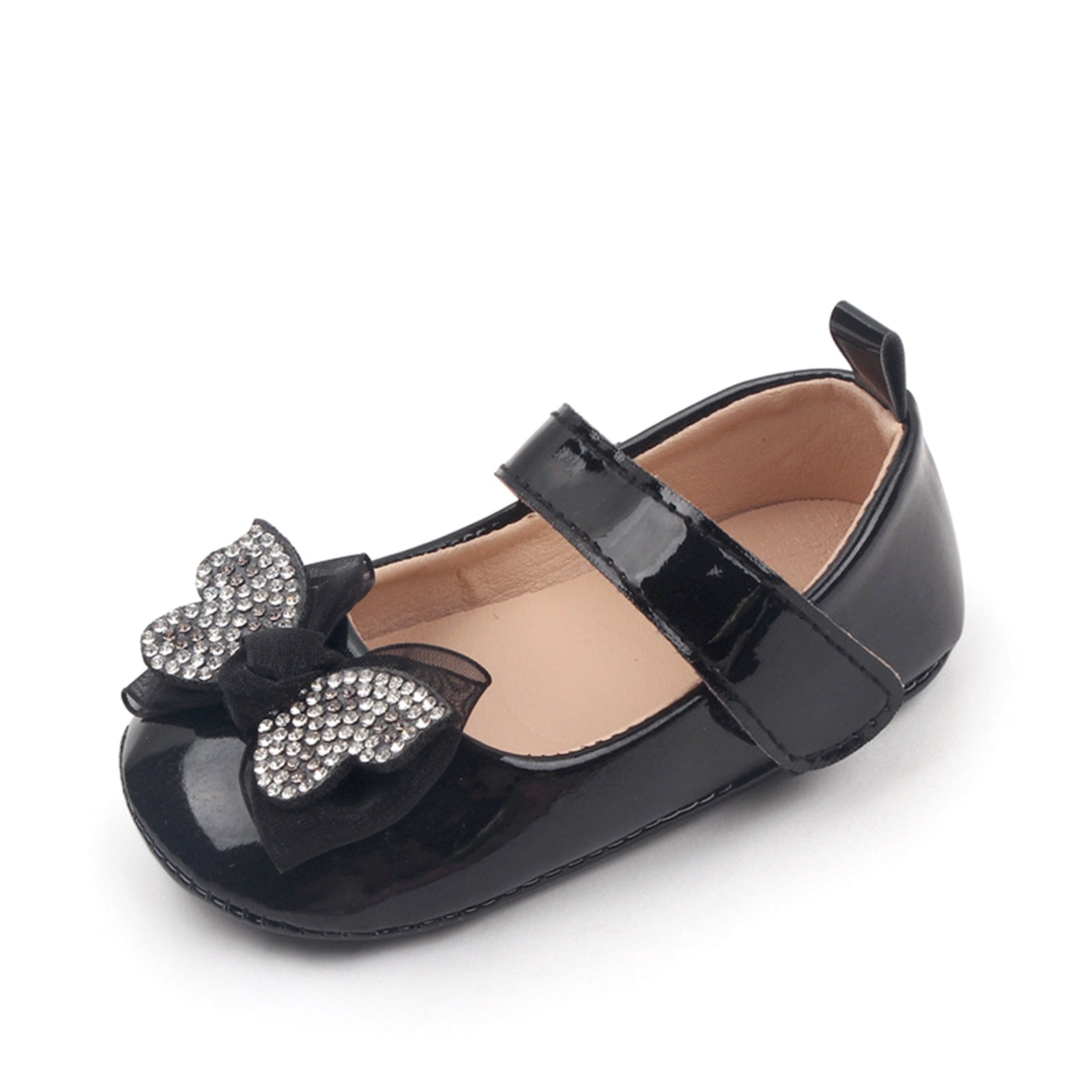 Sneakers con Strass e Fiocco da Principessa