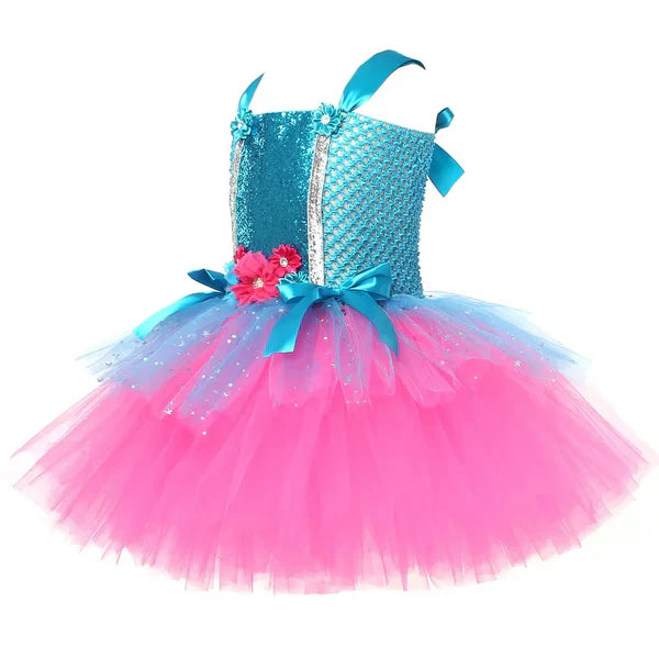 Shiny and Tulle Children's Dress