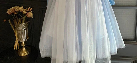 Blue Tulle Children's Dress