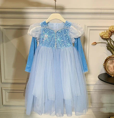 Blue Tulle Children's Dress