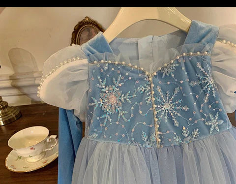 Blue Tulle Children's Dress