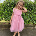 Children's Party Dress Ribbons and Pearl