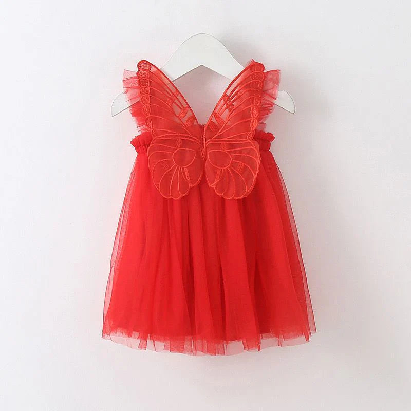 Children's Tulle Dress with Wings