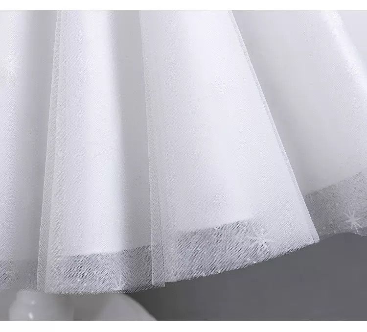 Shiny Floral Children's Party Dress