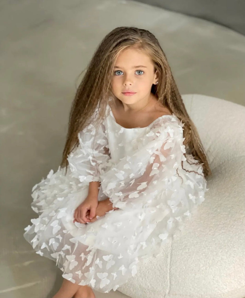 Vestito a farfalla per bambini