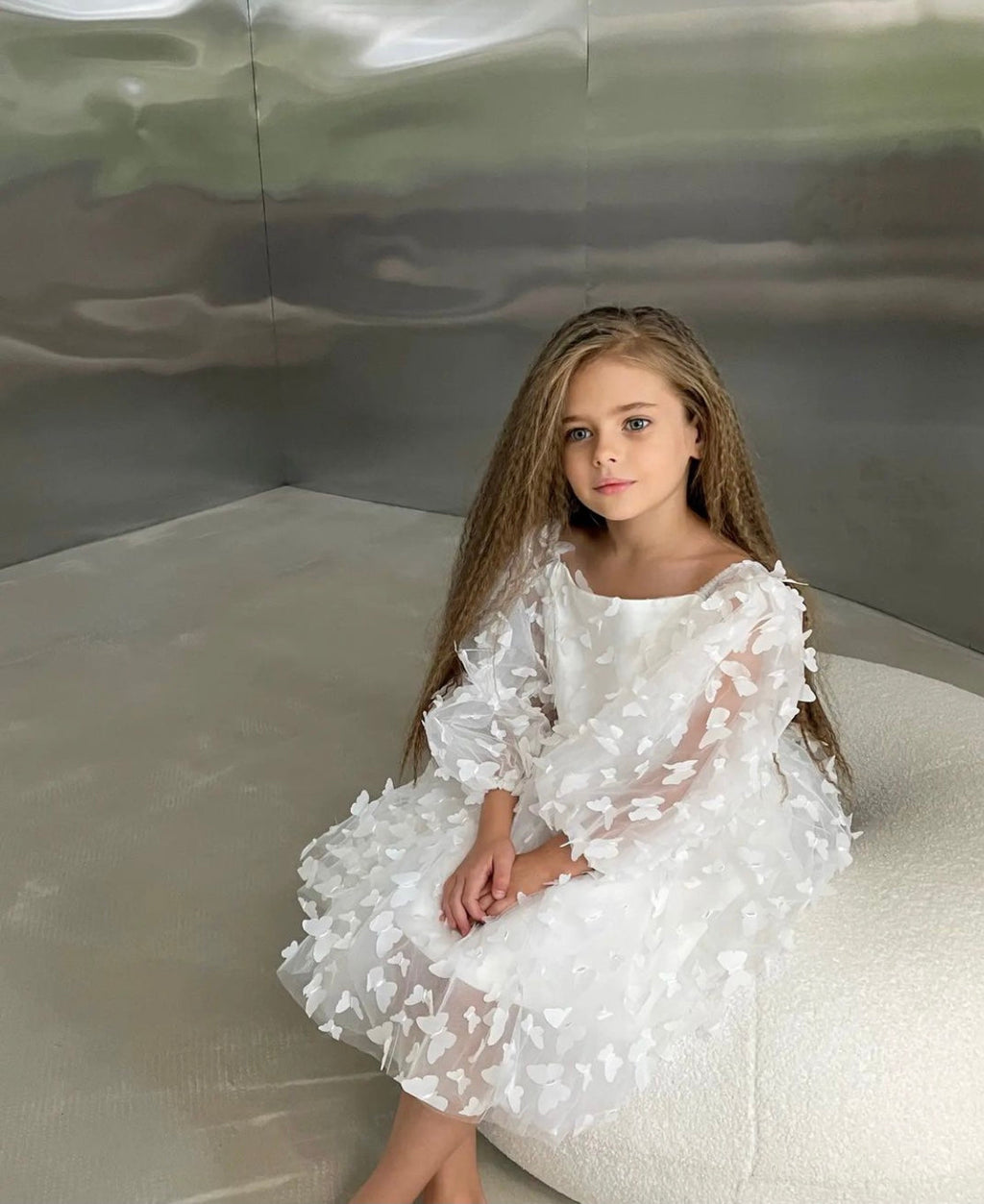 Vestito a farfalla per bambini