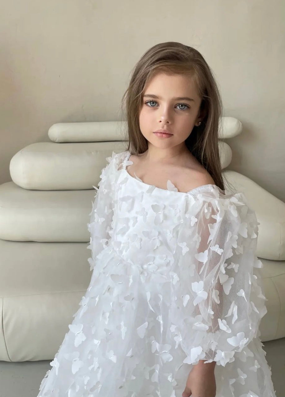 Vestito a farfalla per bambini